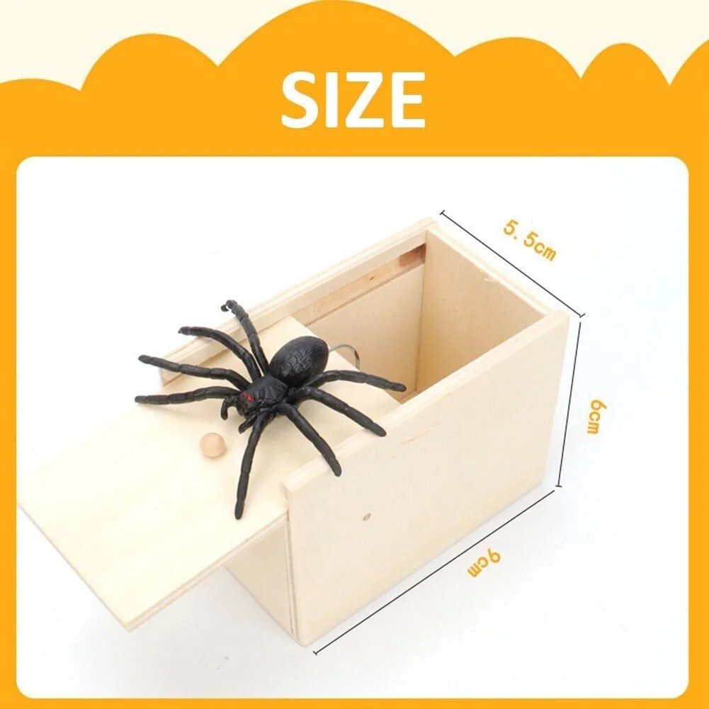 🎁Super Funny Crazy Prank Gift Spider Box