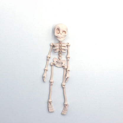 🎃 3D Printed Vintage Skeleton Magnetic Figurine