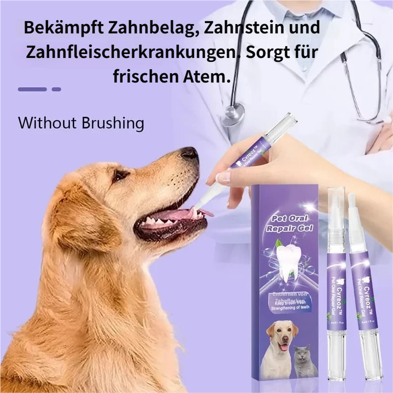 🌈 Zahnpflegegel für Haustiere 🔥 Heute 1 kaufen, 1 gratis dazu 🌈 Zahnpflegegel für Haustiere