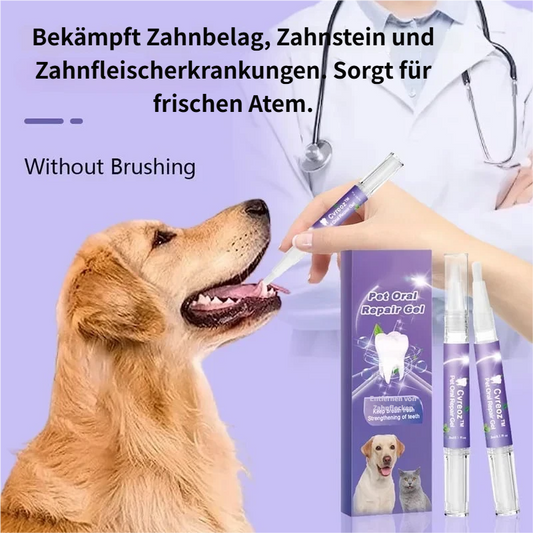 🌈 Zahnpflegegel für Haustiere 🔥 Heute 1 kaufen, 1 gratis dazu 🌈 Zahnpflegegel für Haustiere