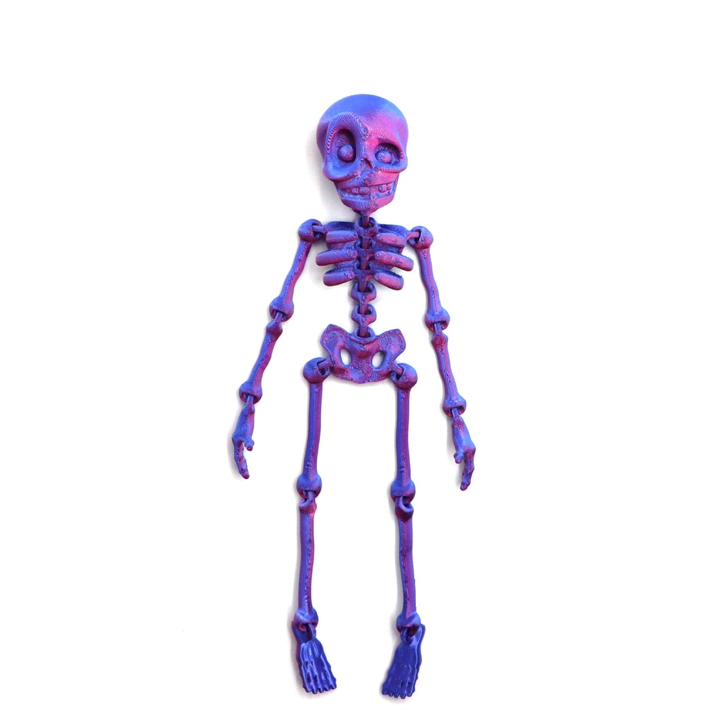 🎃 3D Printed Vintage Skeleton Magnetic Figurine