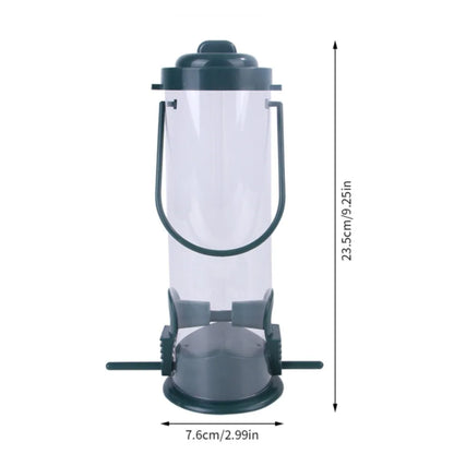Multiple Holes Bird seed Feeder Outdoor Hanging seed Dispenser