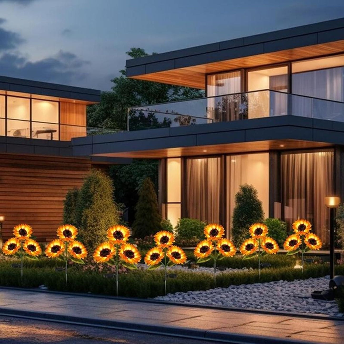 Easter Flash Sale - Solar LED Sunflower Garden Lights-29.6inch/75cm 🌻