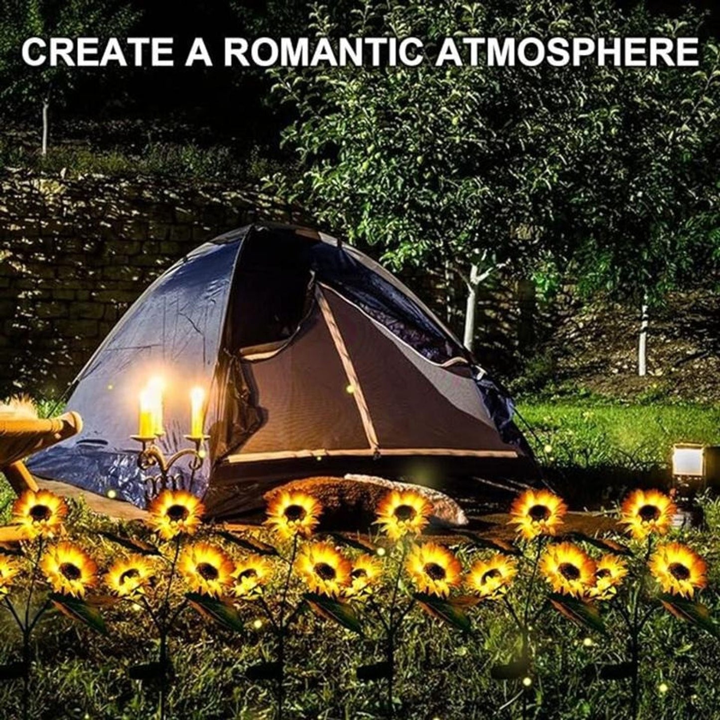 Easter Flash Sale - Solar LED Sunflower Garden Lights-29.6inch/75cm 🌻
