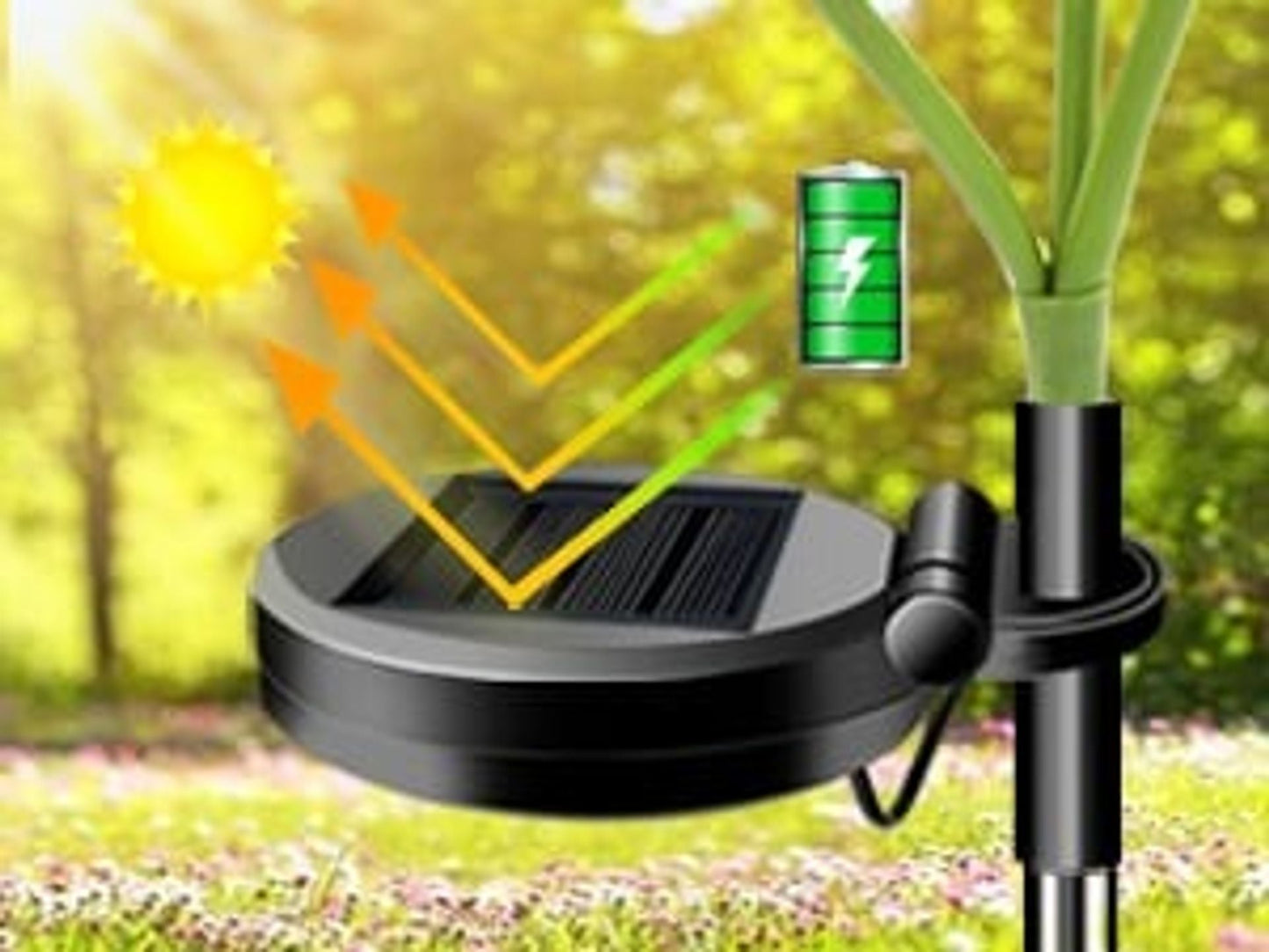 Easter Flash Sale - Solar LED Sunflower Garden Lights-29.6inch/75cm 🌻